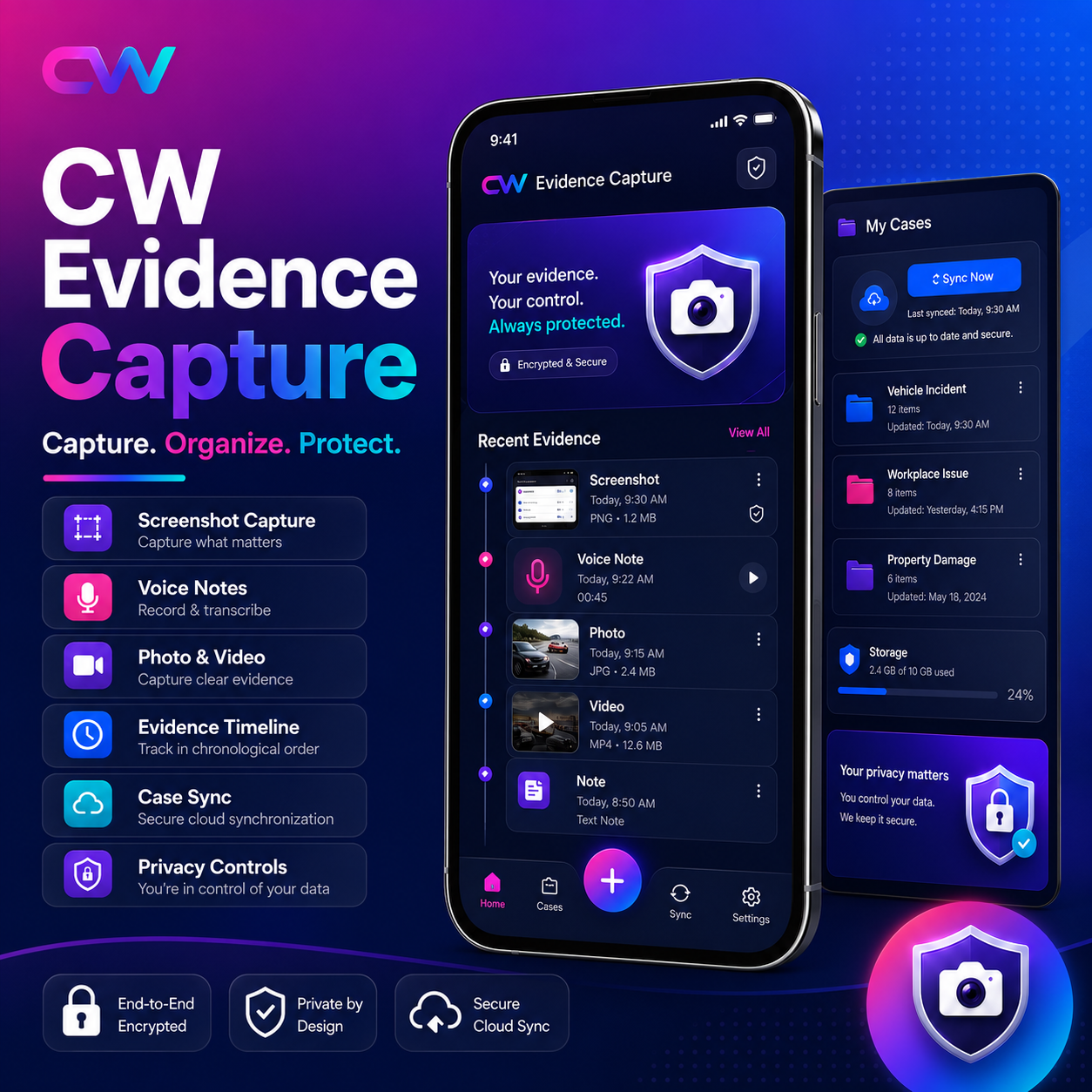CW Evidence Capture - Android - Free