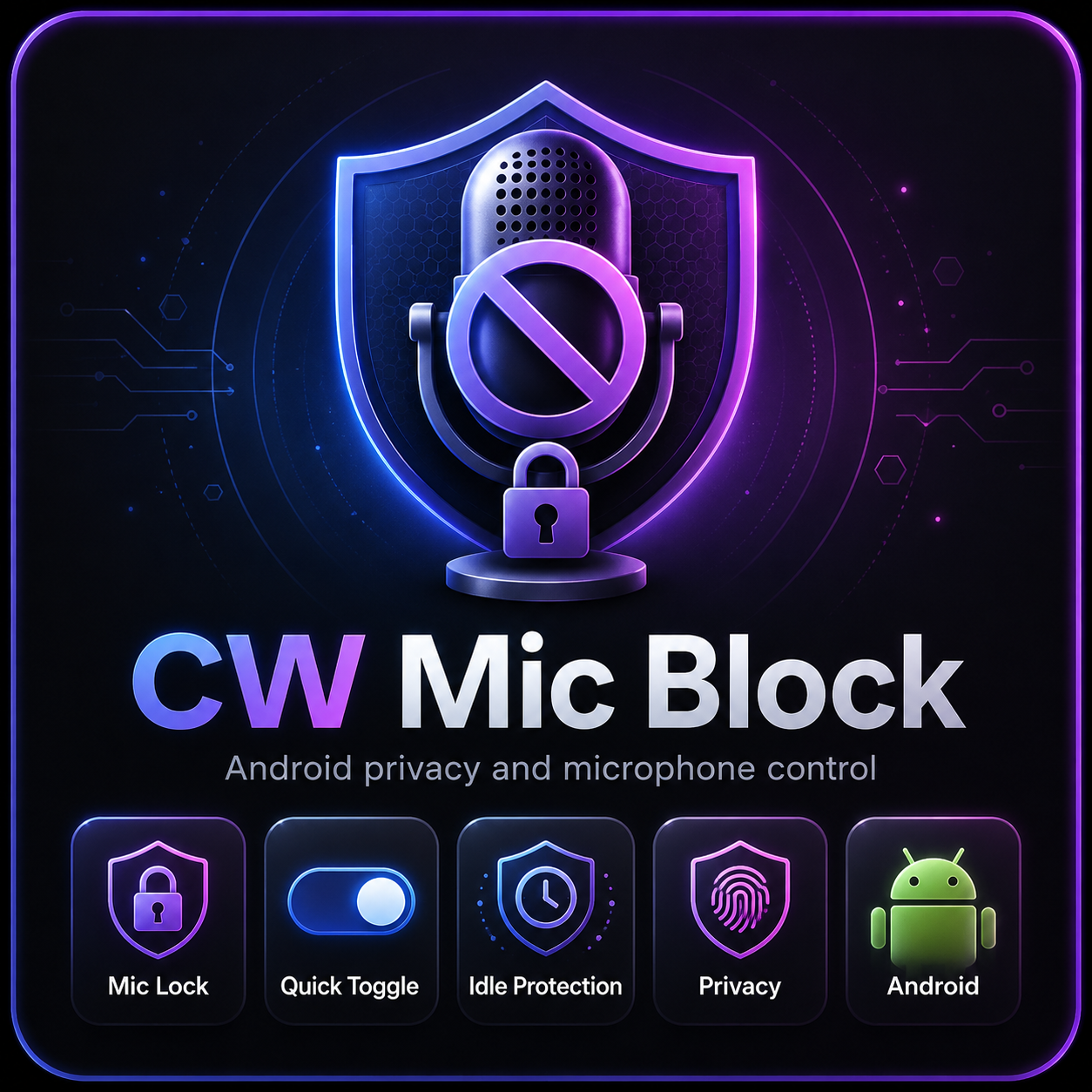 CW Mic Block - Android - Free
