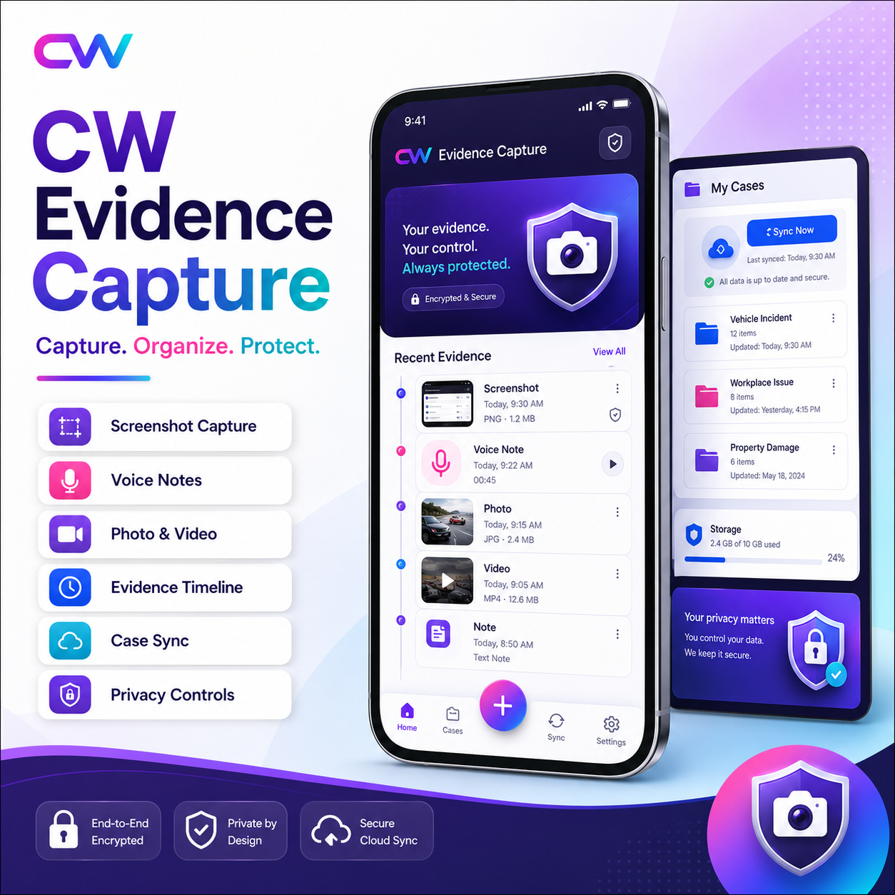 CW Evidence Capture - Android - Free - Image 2