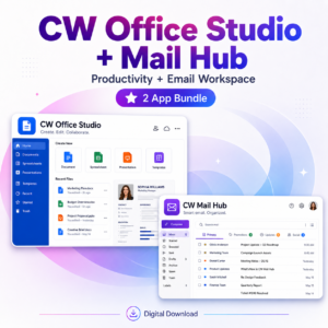 Bundled Windows Software - CW Office Studio + CW Mail Hub