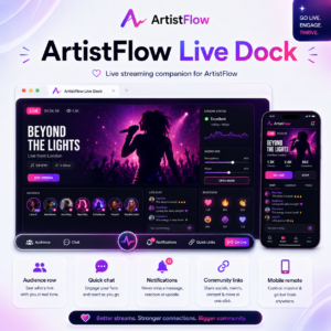 CW ArtistFlow Live Dock