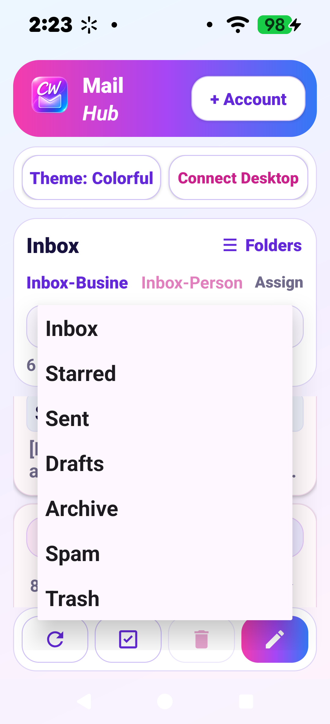 CW_Mail_Hub - Android - Image 3